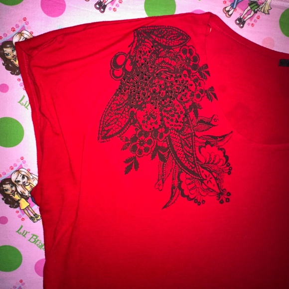 y2k grunge tattoo top - Picture 4 of 9